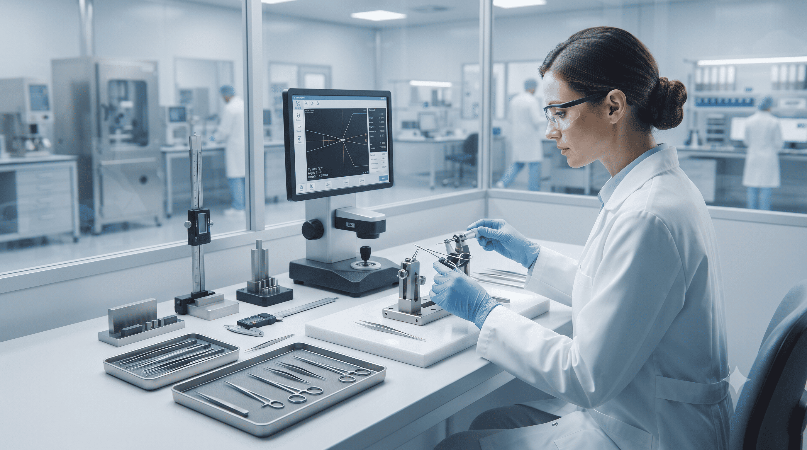 Dimensional checking against a measurement reference